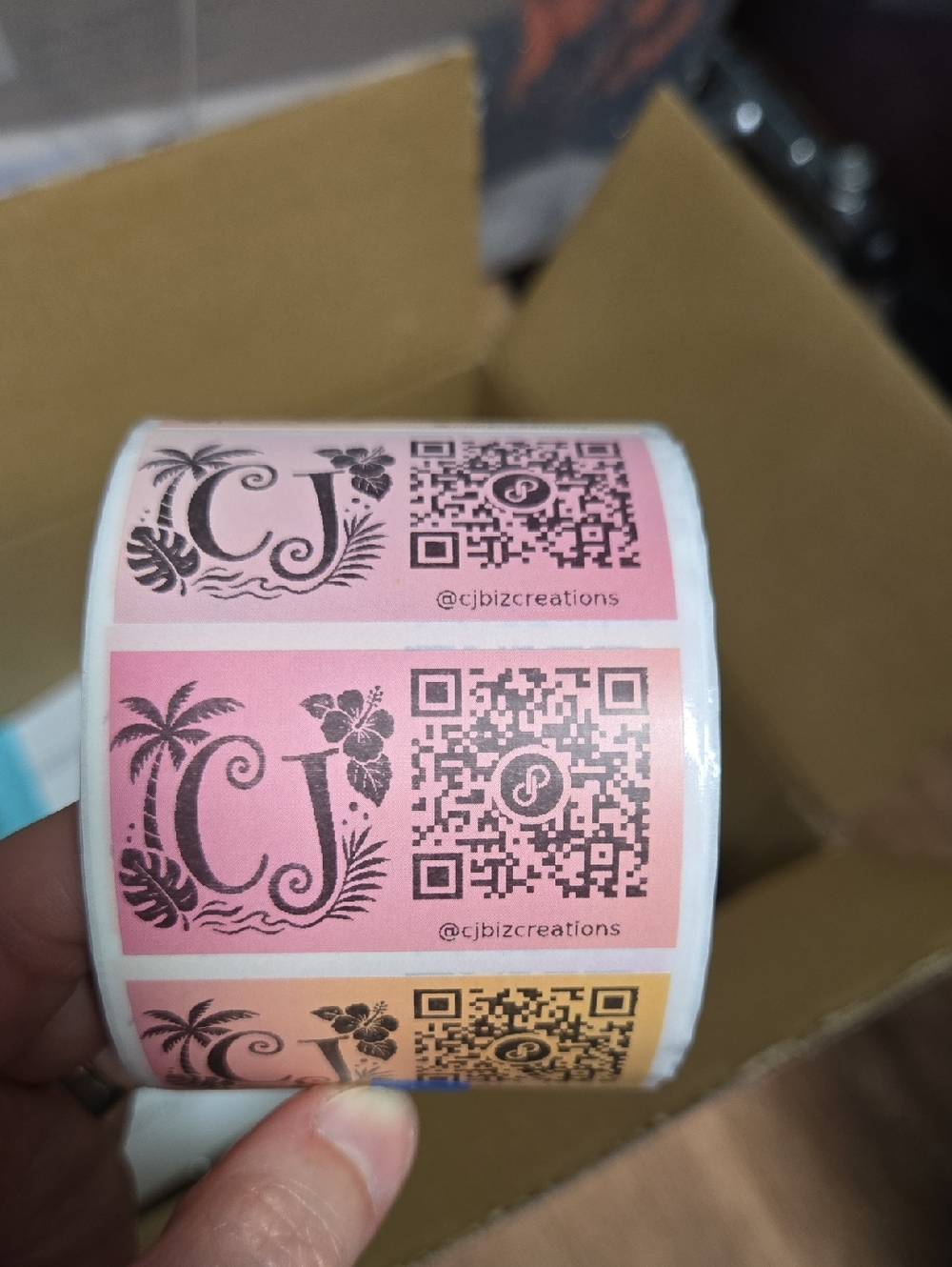 BUY NOW! Custom 100 Thermal Labels Available in Different Colors  "2.25x1.25" - Picture 8 of 16